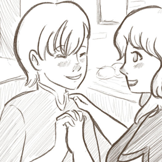 Ashe Holding Hands